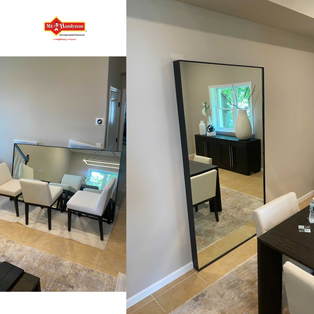 200lb Mirror Installation