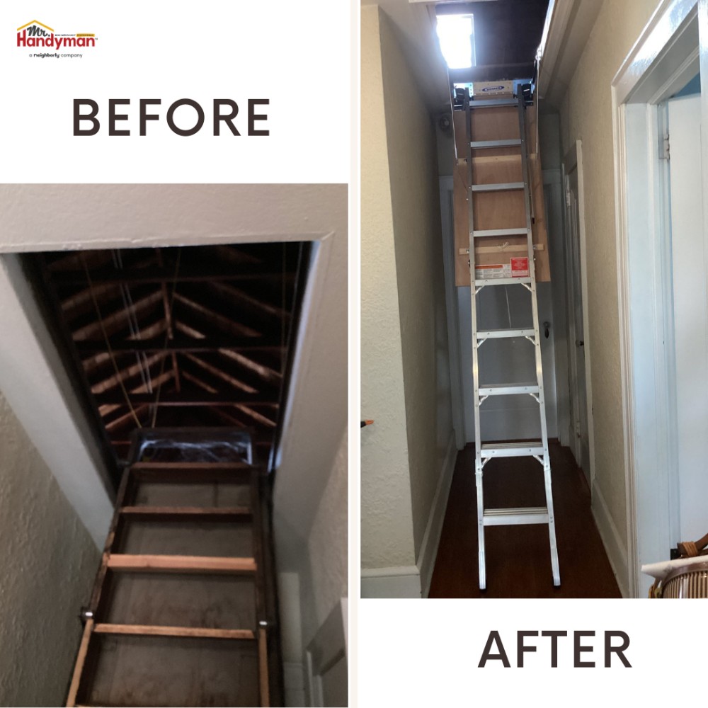 Attic Stairs Replacement