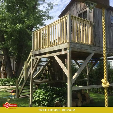 Tree house repair