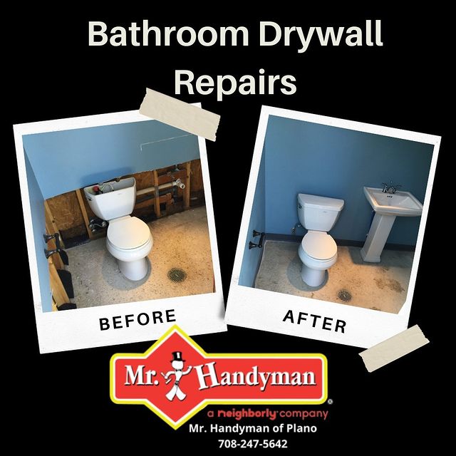 Bathroom Drywall Repairs