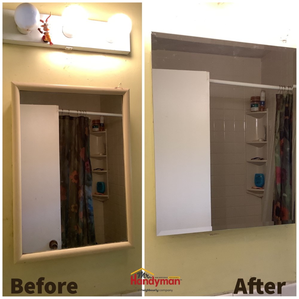 Bathroom Mirror Replacement Oak Hill, VA