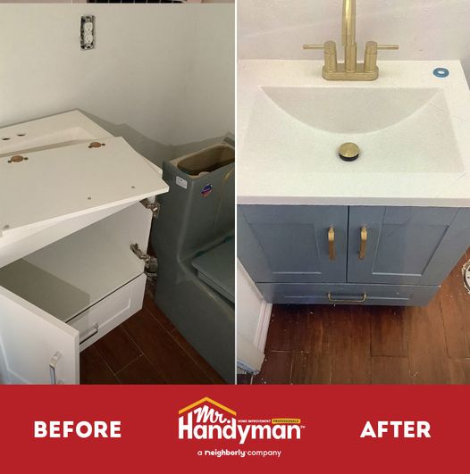 Bathroom Vanity Installation