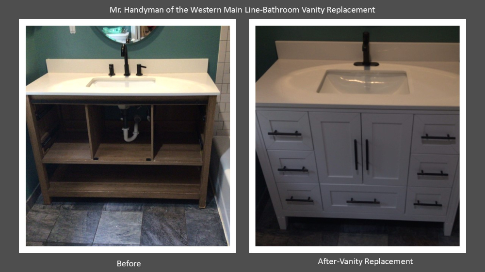 Bathroom Vanity Replacement King of Prussia, Pa Montgomery County