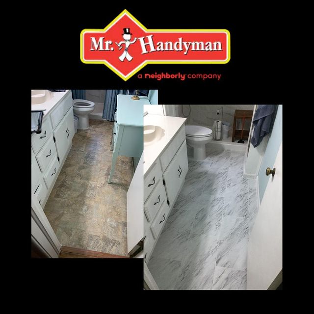 Bathroom flooring replacement - Plano