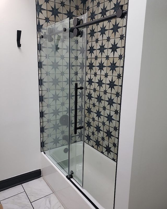 Bathroom remodel by talented Senior Technician Jay.