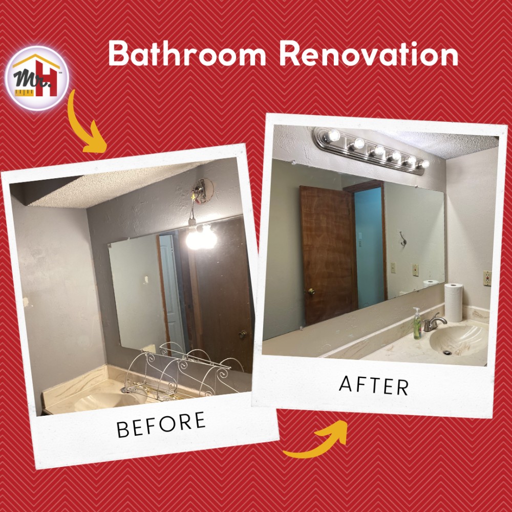 Bathroom renovation in Gardner