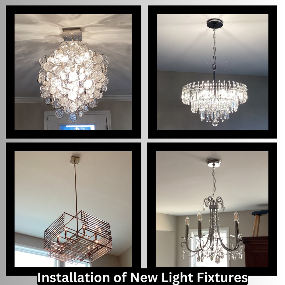 Beautiful light fixture upgrades