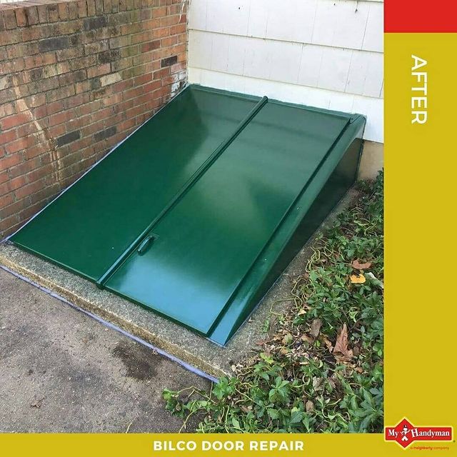 green bilco door