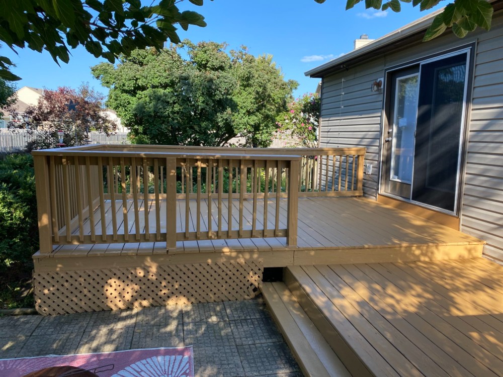 Board replacement, paint, stain