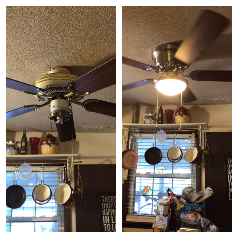 Ceiling fan replacement