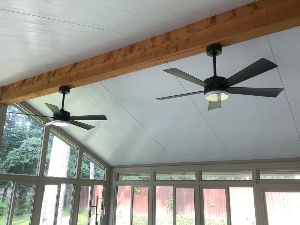 Ceiling fan upgrade