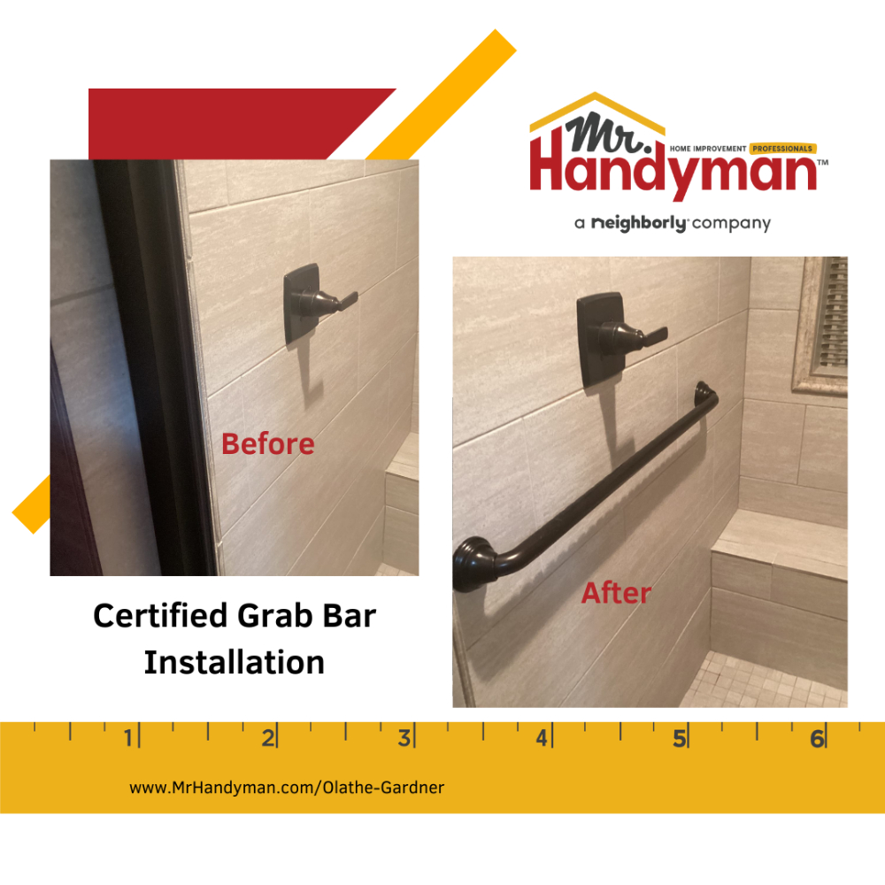 Certified Grab Bar Installation in Olathe