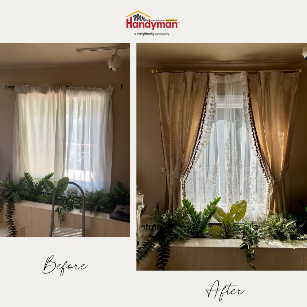 Curtain Rod Installation