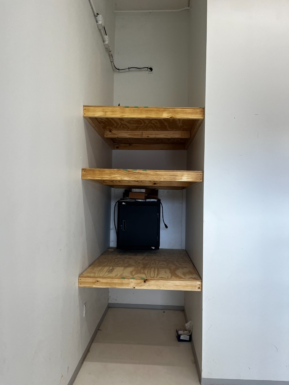 Custom Wood Shelving