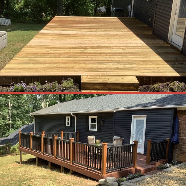 Deck Checklist- New railings