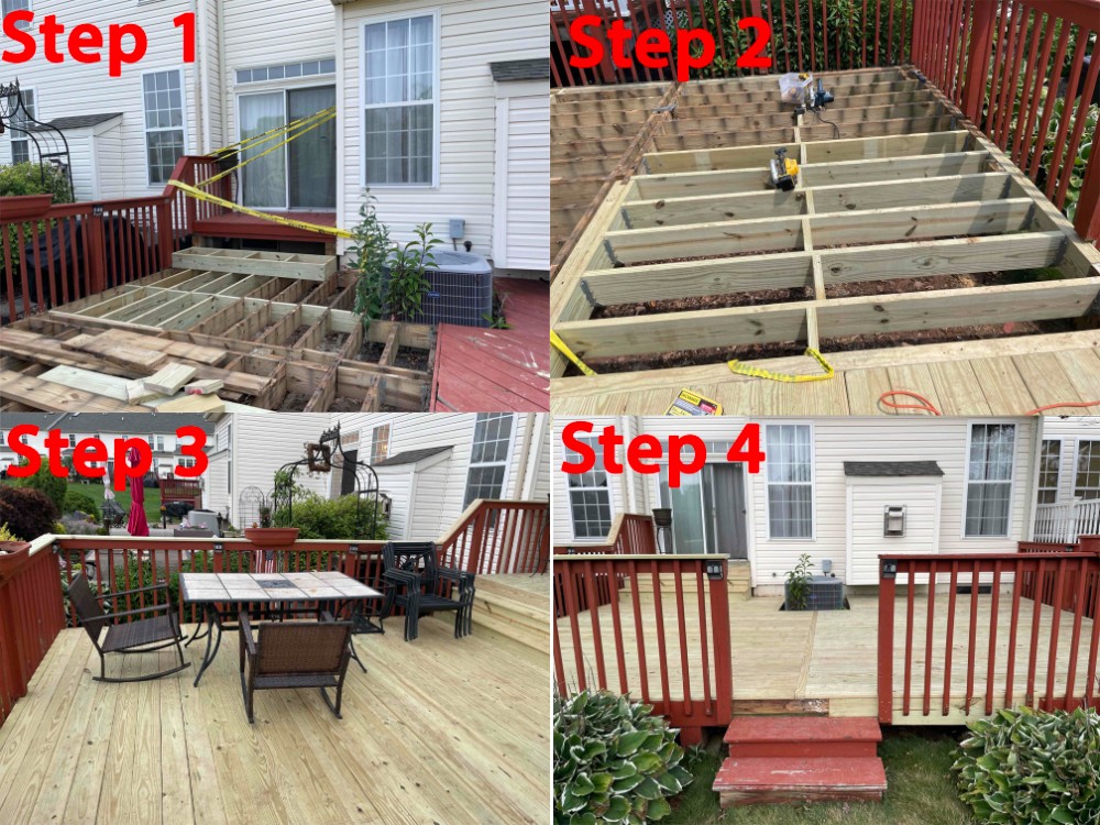Deck Rebuild Process