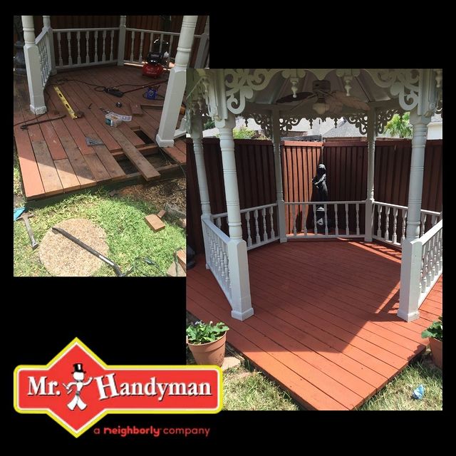 Decking Repair and Staining - Plano