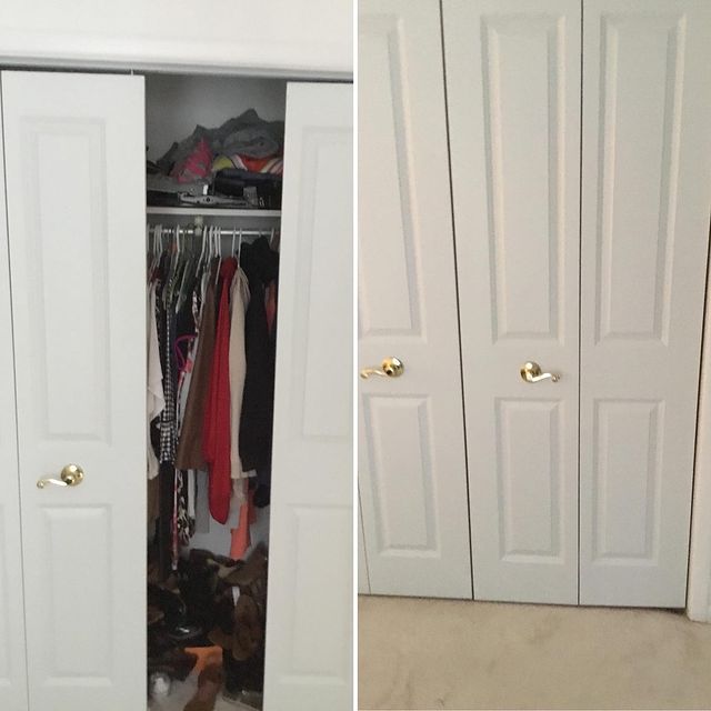 Door repair of cupboard