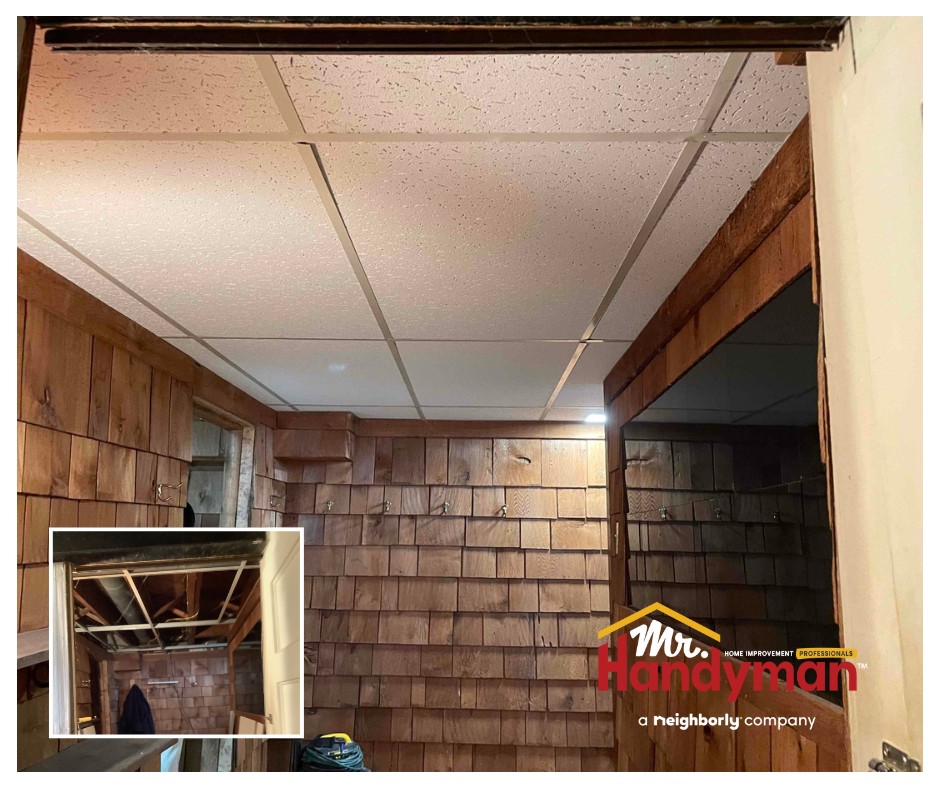 Drop Ceiling Tile Installation