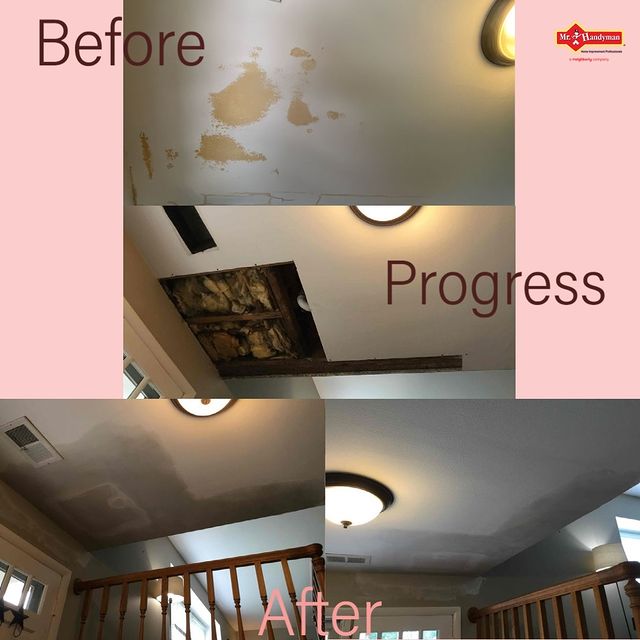 Dry wall repair.