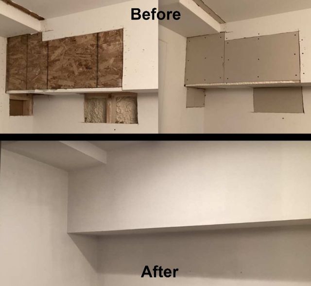 Drywall repairs