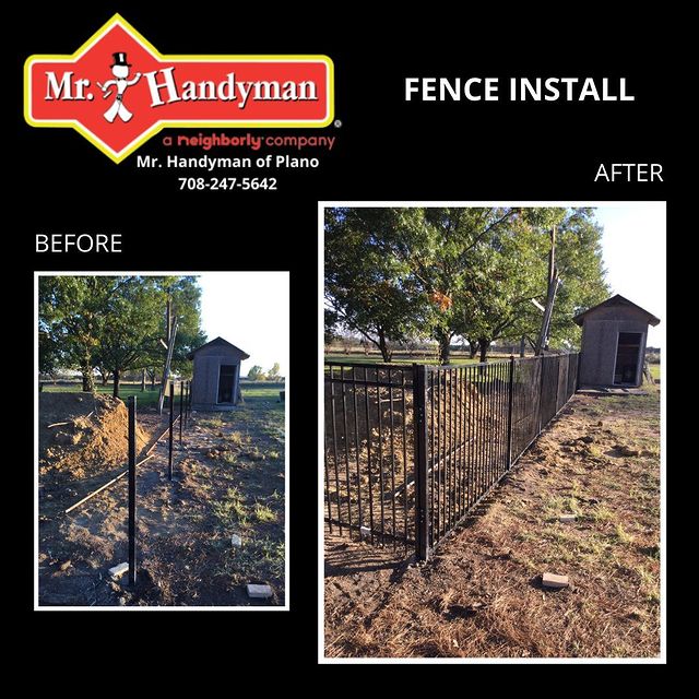 Fence Installed - Plano