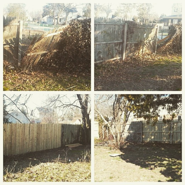 Fence damage be gone