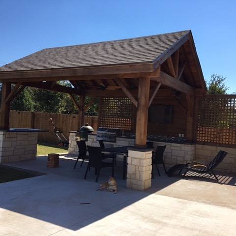 Outdoor kitchen project.