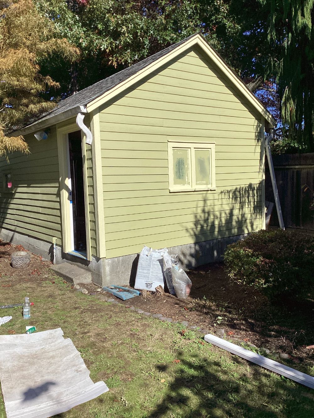 Finished shed remodel