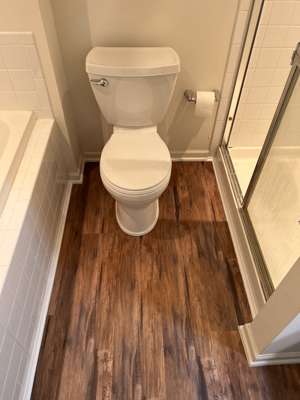 Floor and Toilet Replacement