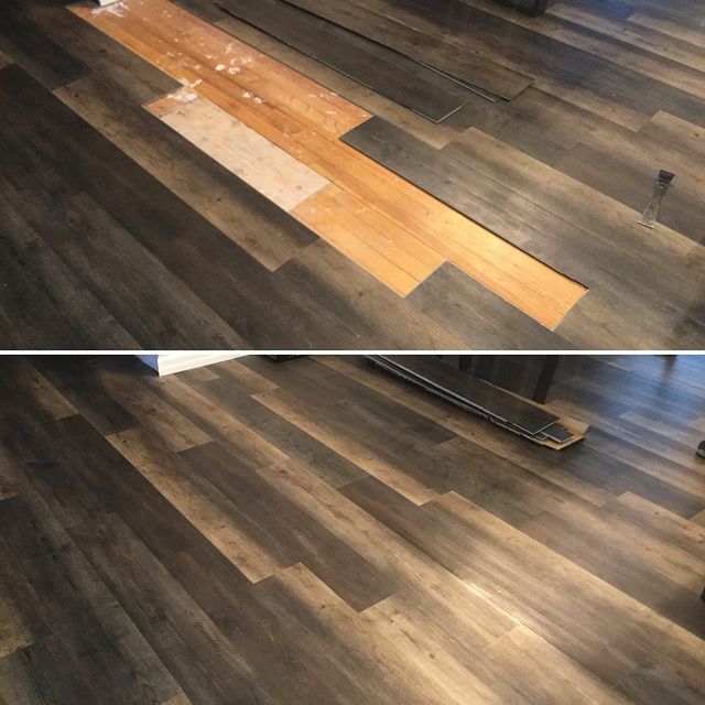 Multi coloured wood Flooring