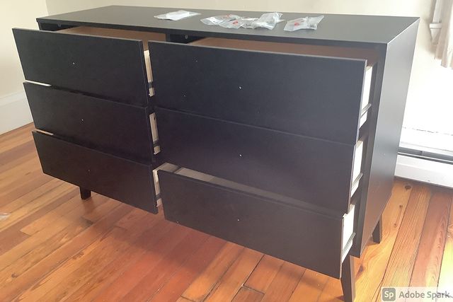 Assemble of dresser