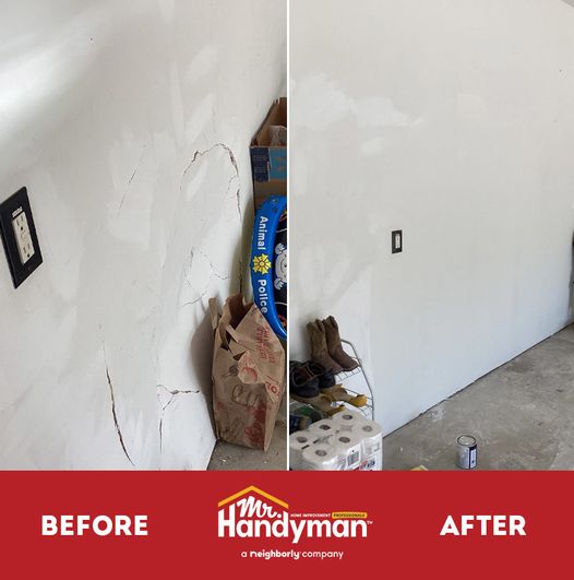 Garage Drywall Repair