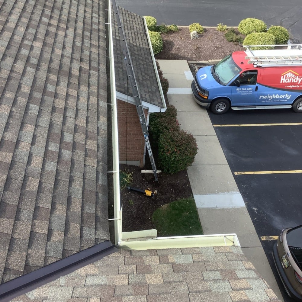 Gutter cleaning
