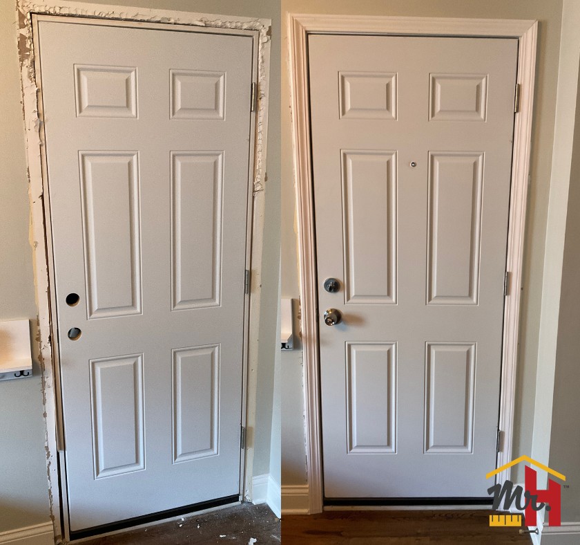 Install Door and Door Frame