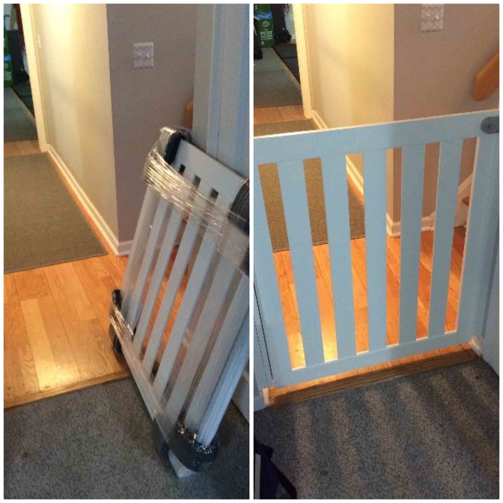 Install gatekeepers baby gate in Monroe
