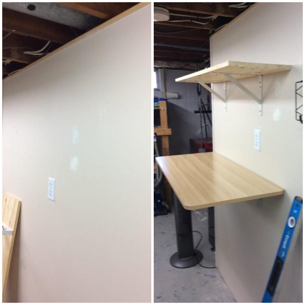 Install shelves in garage in Bethel