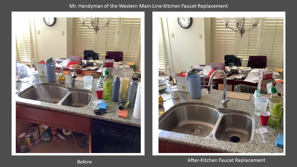Kitchen Faucet Replacement Collegeville, Pa Montgomery County, Pa