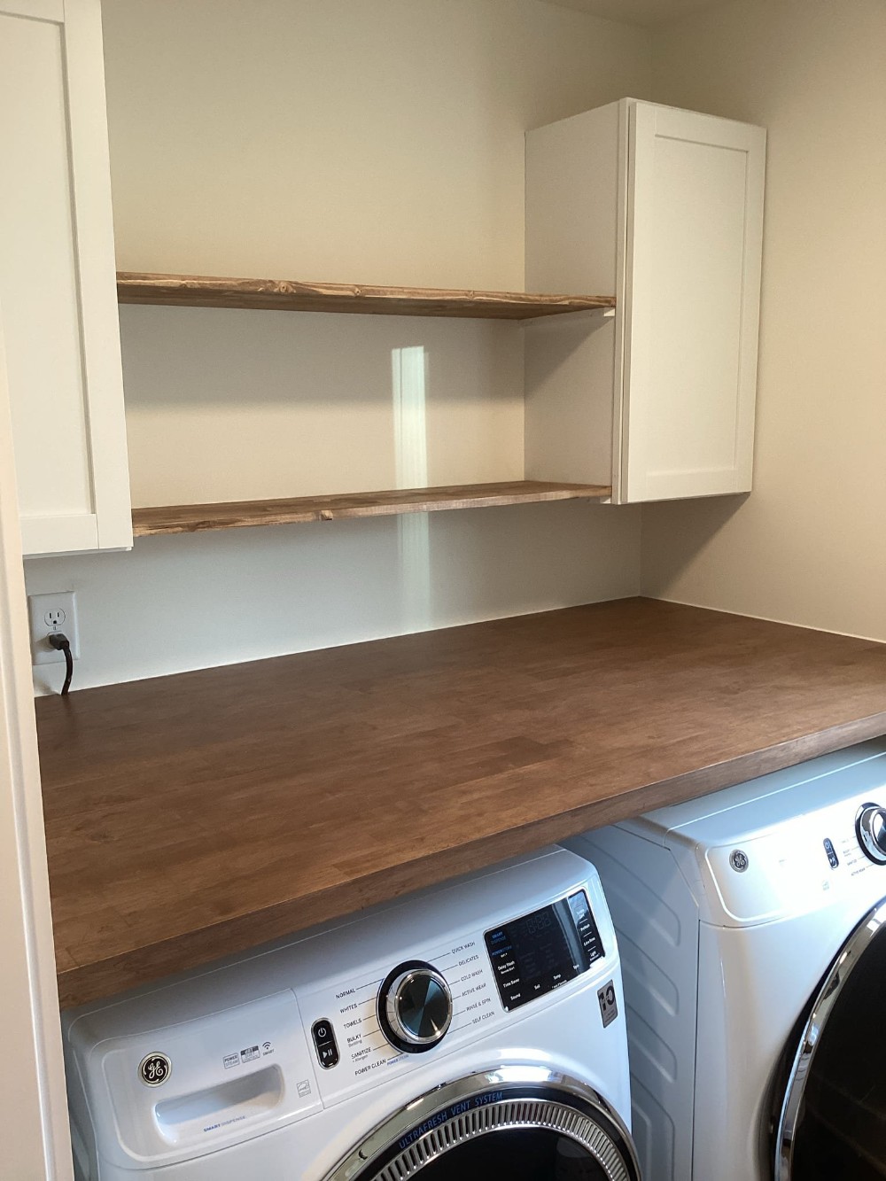 Laundry Room Shelves