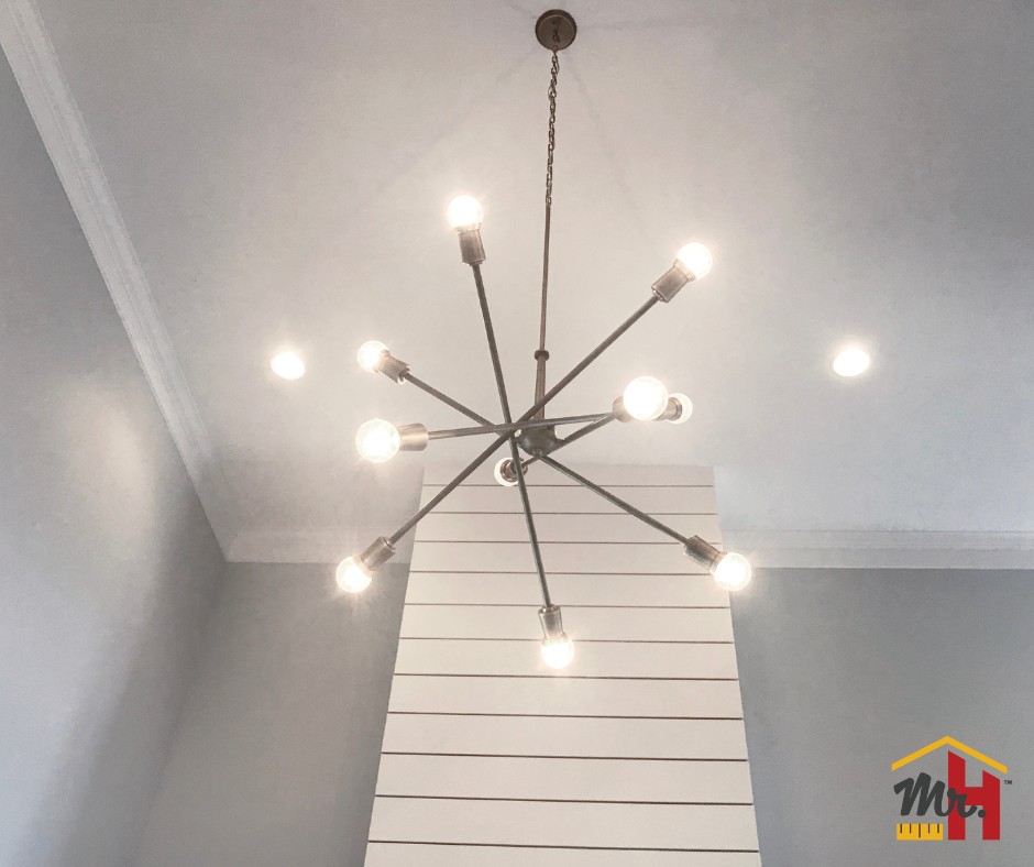 Install light fixture