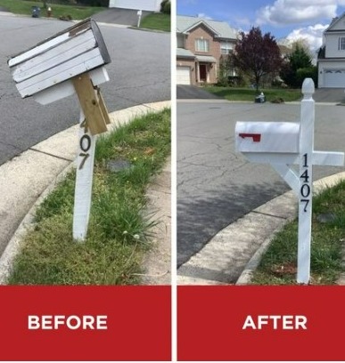 Mailbox repairs