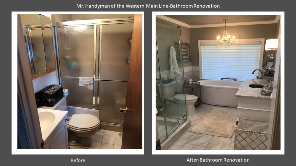 Master Bathroom Renovation, Coatesville, Chester County, PA