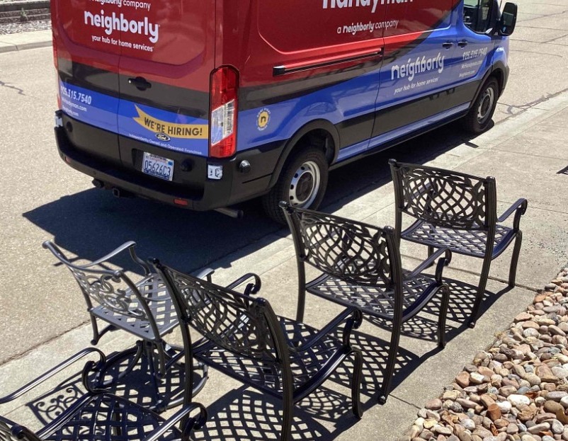 Patio chair restoration