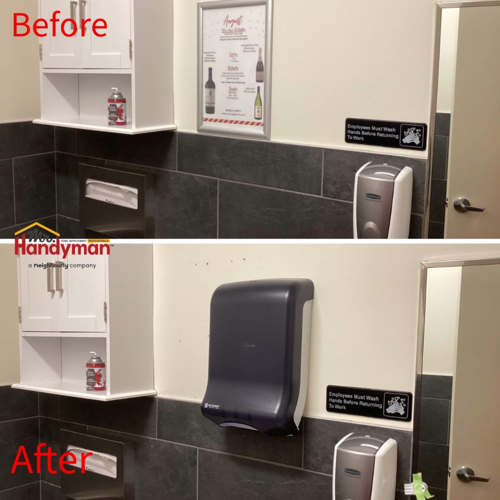 Paper Towel Dispenser Installation Reston, VA