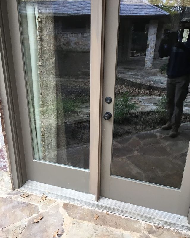 Pet door damage repair