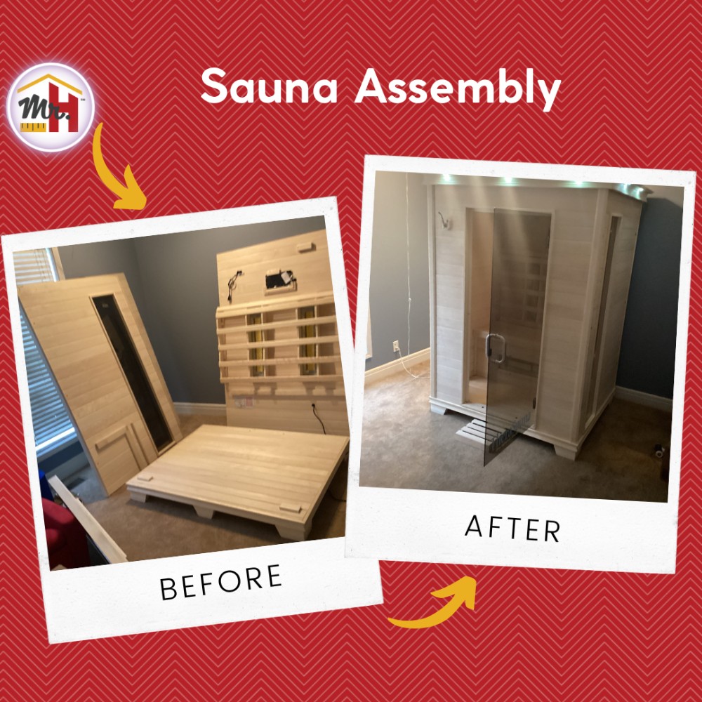 Sauna Assembly in Olathe