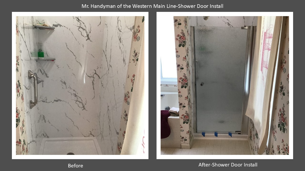 Shower Door Install West Chester, Pa Chester County