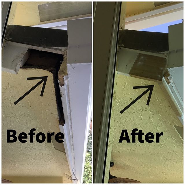 Fascia or soffit repair