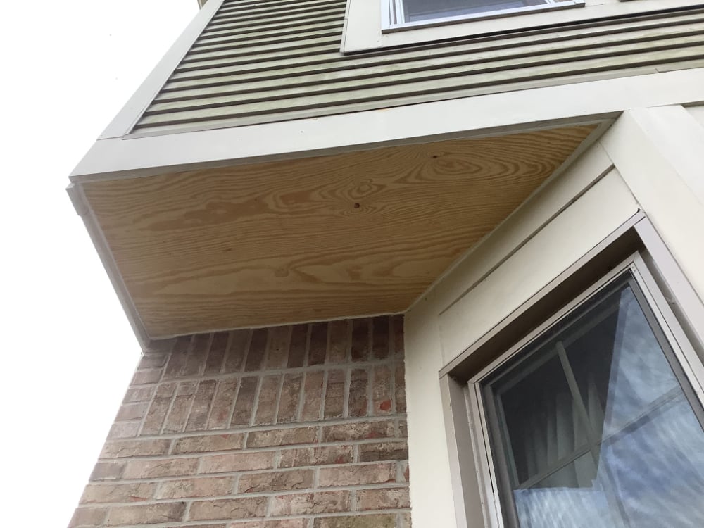 Soffit repair