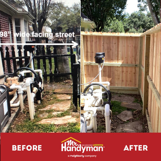 Wood Privacy Fence